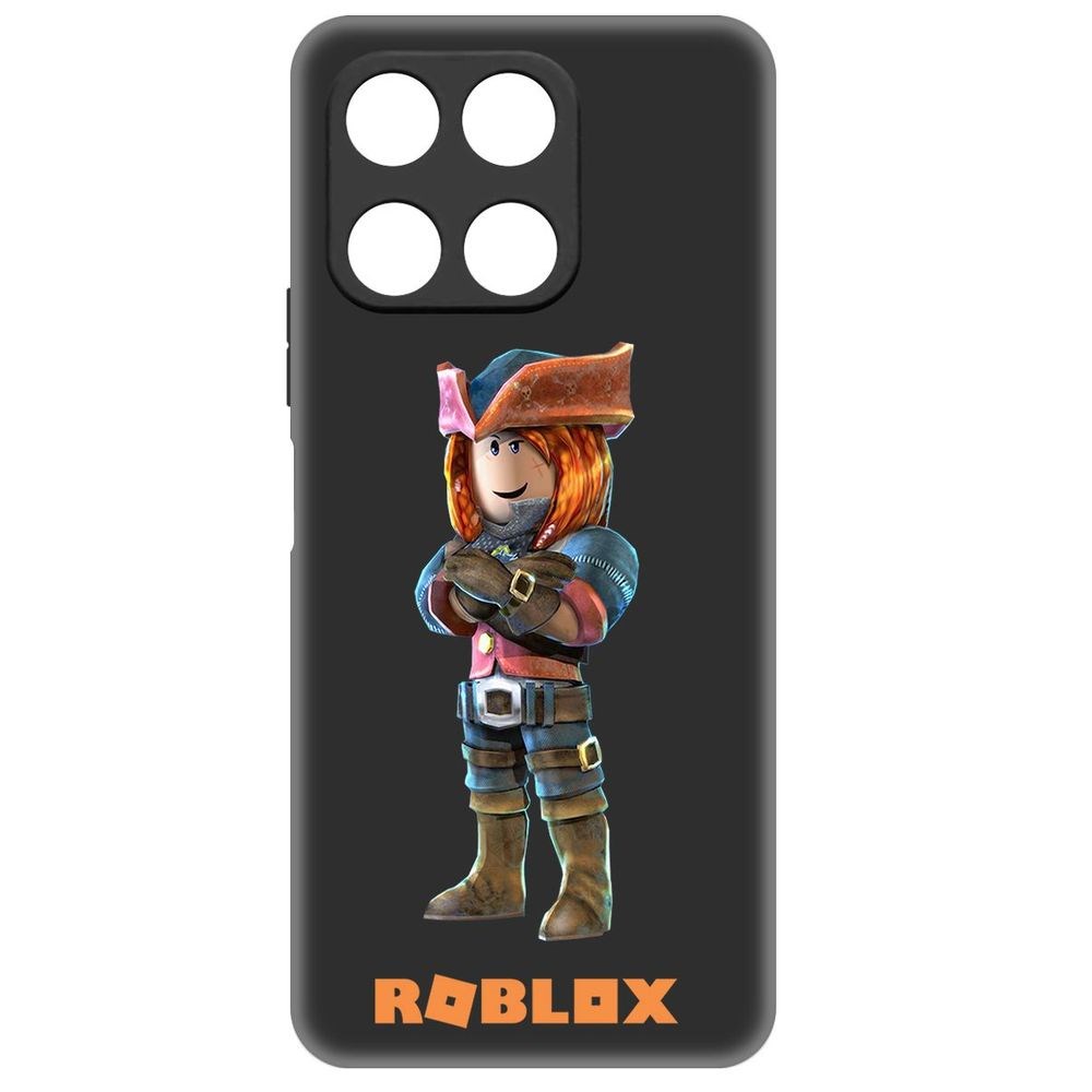 

Чехол-накладка Krutoff Soft Case Roblox-Эзебель для Honor X6a черный