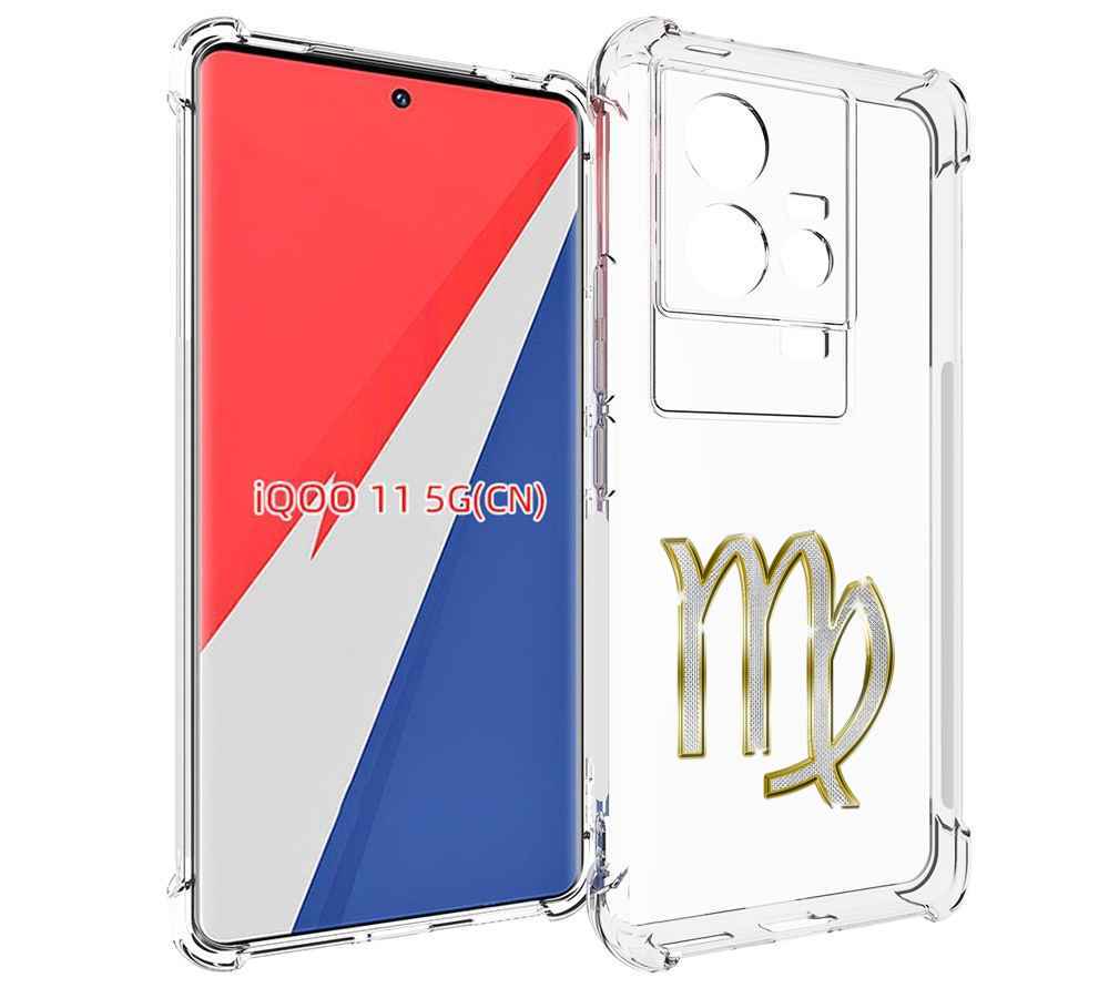 

Чехол MyPads знак-зодиака-дева-6 для Vivo iQOO 11, Прозрачный, Tocco