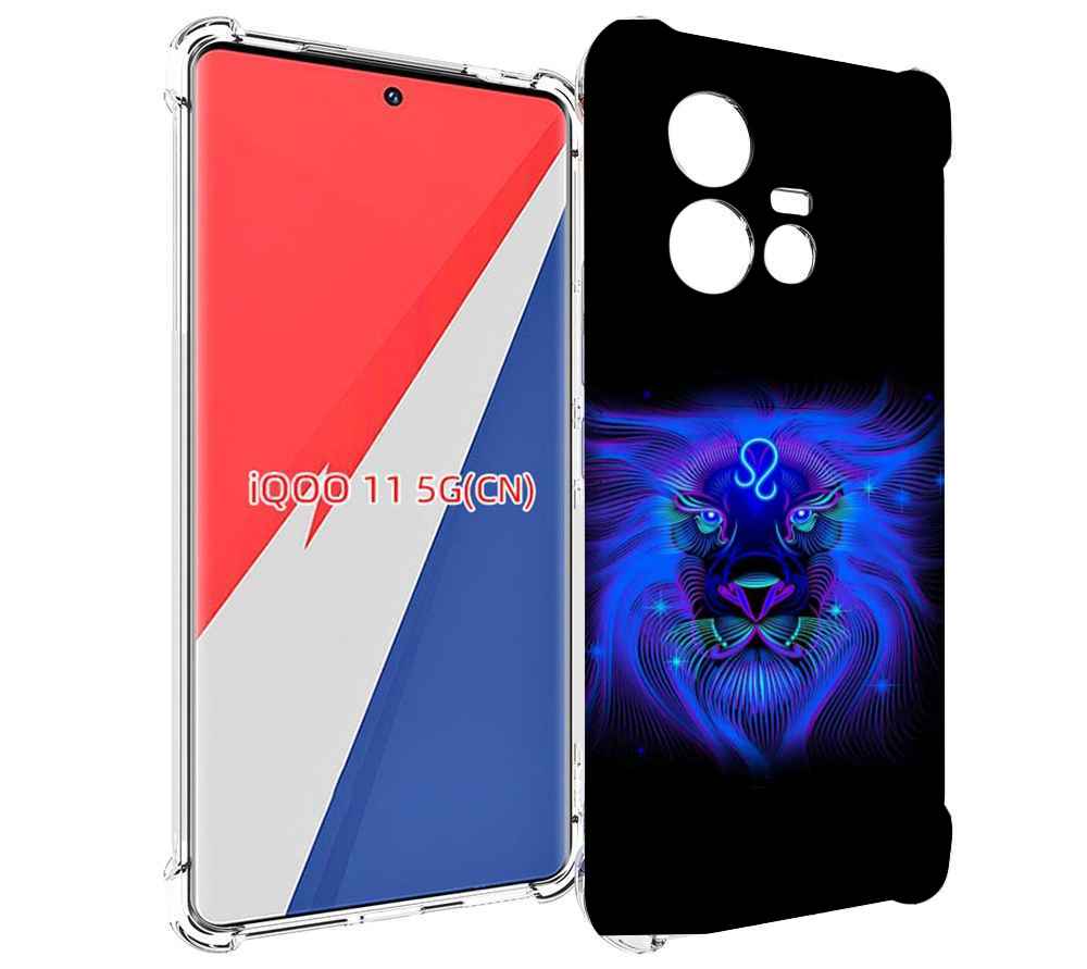 

Чехол MyPads знак-зодиака-лев-3 для Vivo iQOO 11, Прозрачный, Tocco