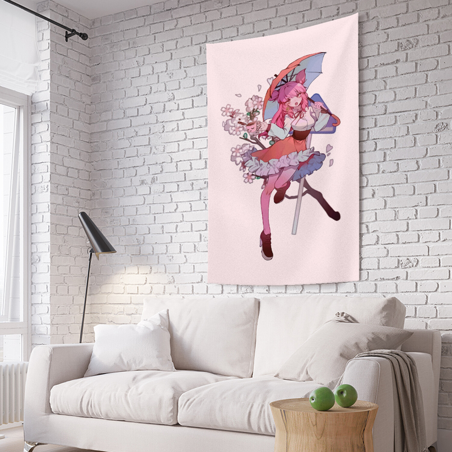 

Вертикальное фотопанно на стену JoyArty Романтичная девушка из ткани 100х150 см, Романтичная девушка