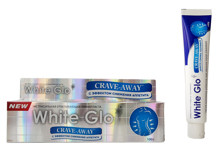 фото Зубная паста white glo с эффектом снижения аппетита 100 г