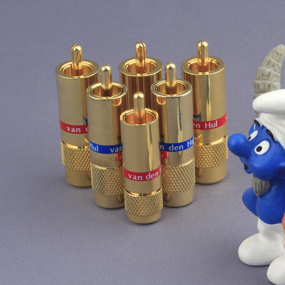 

Разъем RCA (Папа) Van Den Hul C-4.0 Gold (Blue), C-4.0 Gold (Blue)