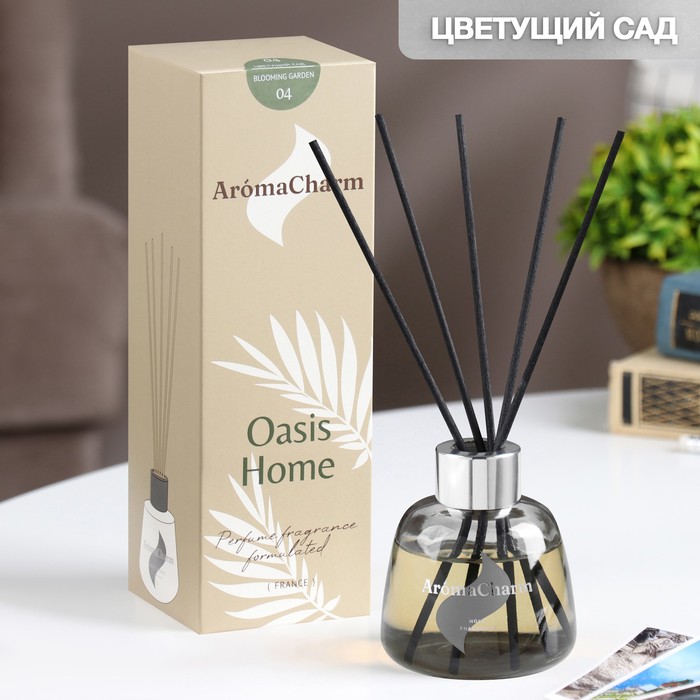 

Диффузор ароматический"OasisHome"№04BloomingGarden,100мл,цветущийсад