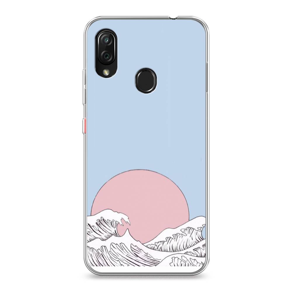 

Чехол Awog на ZTE Blade V10 Vita / ЗТЕ Блэйд V10 Vita "Японское солнце", 132650-10