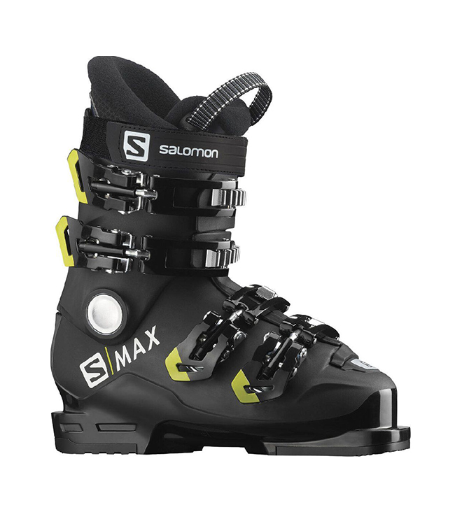 фото Горнолыжные ботинки salomon s/max 60t m 2020, black/acid green, 18