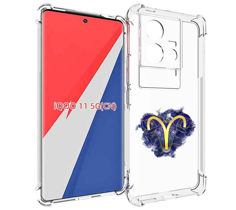 

Чехол MyPads знак-зодиака-овен-8 для Vivo iQOO 11, Прозрачный, Tocco