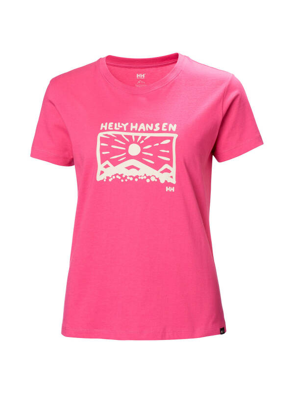 

Футболка женская Helly Hansen 63083 розовая S, 63083