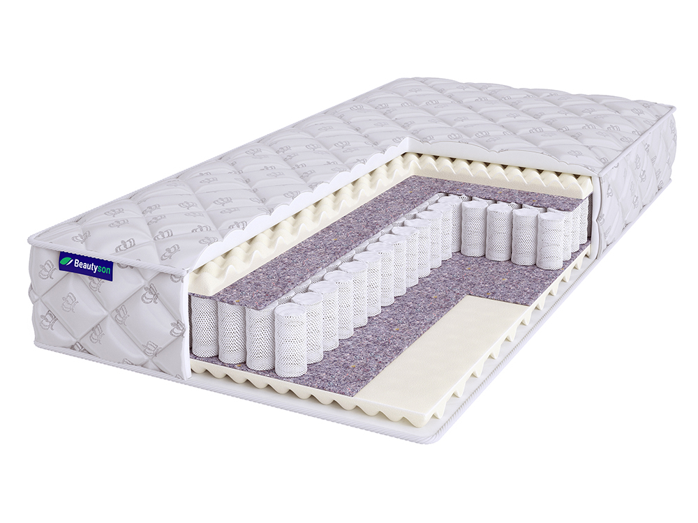 

Матрас BeautySon SPRING Massage Double S600 120х195, Белый, SPRING Massage Double S600