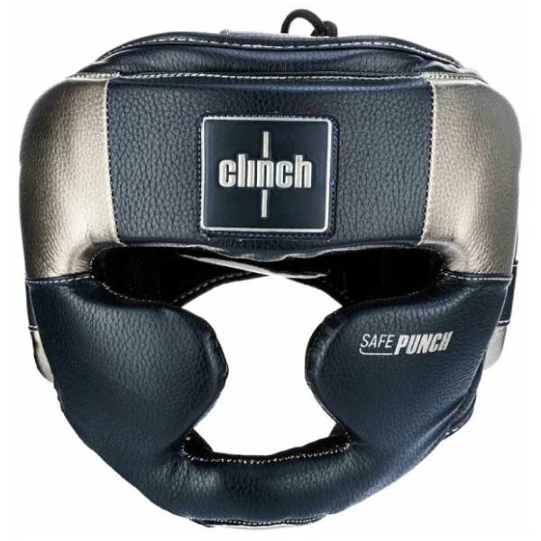 Шлем боксерский Clinch Punch 2.0 Full Face черно-бронзовый (размер M)