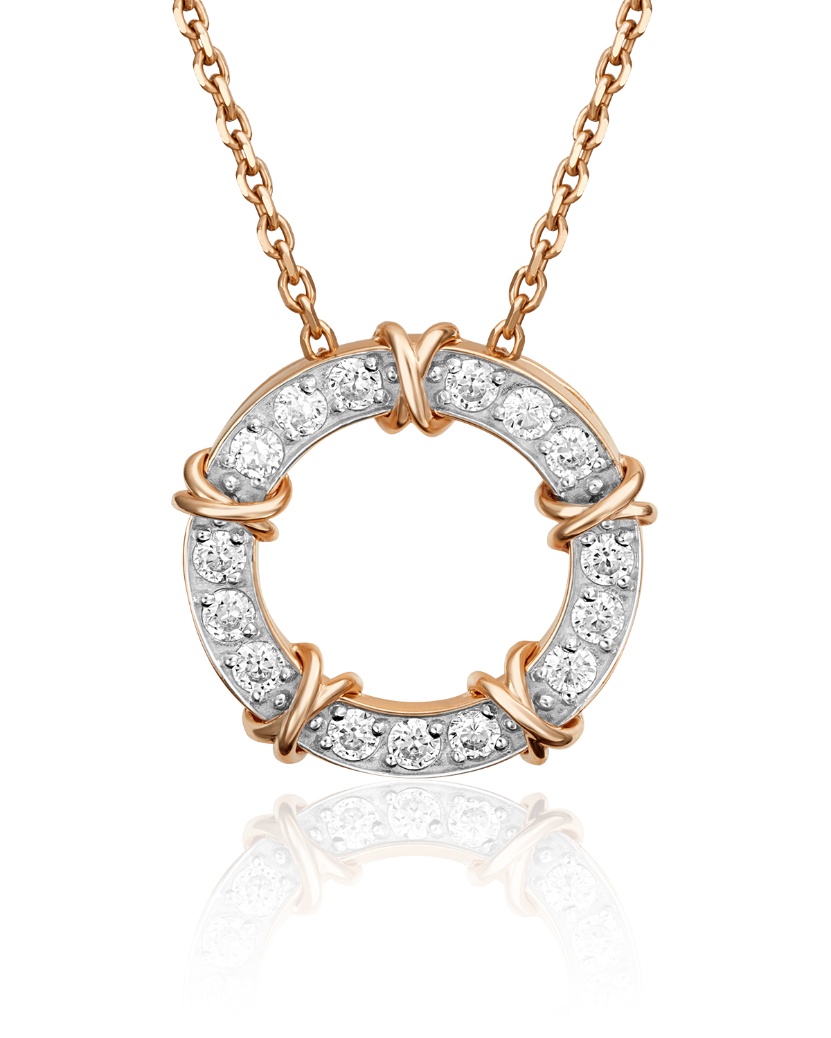 

Подвеска из золота с фианитом PLATINA jewelry 03-3107-00-501-1110-38, 03-3107-00-501-1110-38