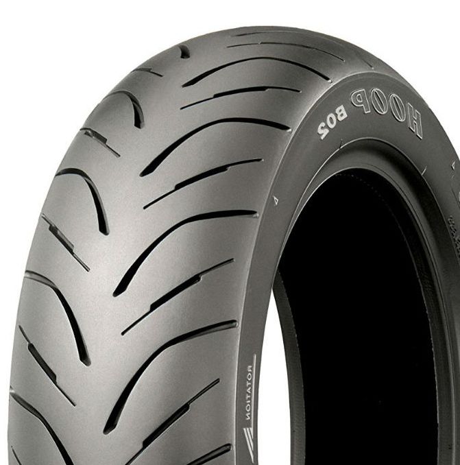 

Мотошина 150/70 R13 Bridgestone HOOP B02 64S TL Задняя (Rear)