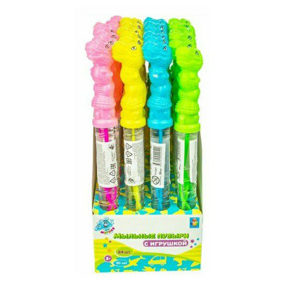 

Мыльные пузыри Funny toys Динозавры 50 мл