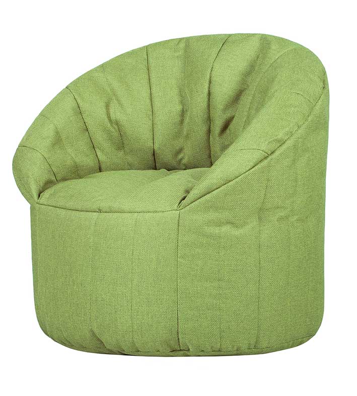 фото Бескаркасное кресло папа пуф club chair lime (зеленый, лайм)