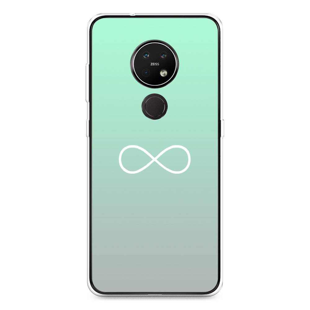 

Чехол Awog на Nokia 6.2 / Нокиа 6.2 "Бесконечность от Тиффани", Голубой, 123050-4