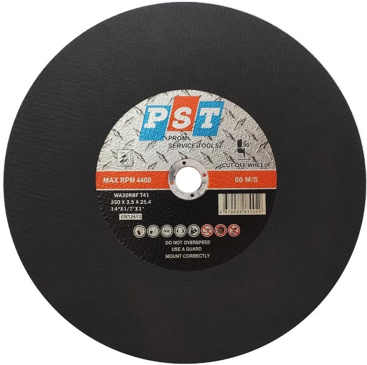 Отрезной диск PST INOX 350x3.5x25.4 отрезной диск по нержавейке inoxfree as46 230x3 2x22 23 box 10 dronco арт 6900914