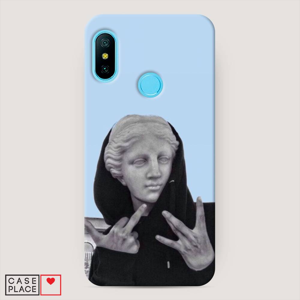 фото Пластиковый чехол "swag статуя" на xiaomi redmi 6 plus awog