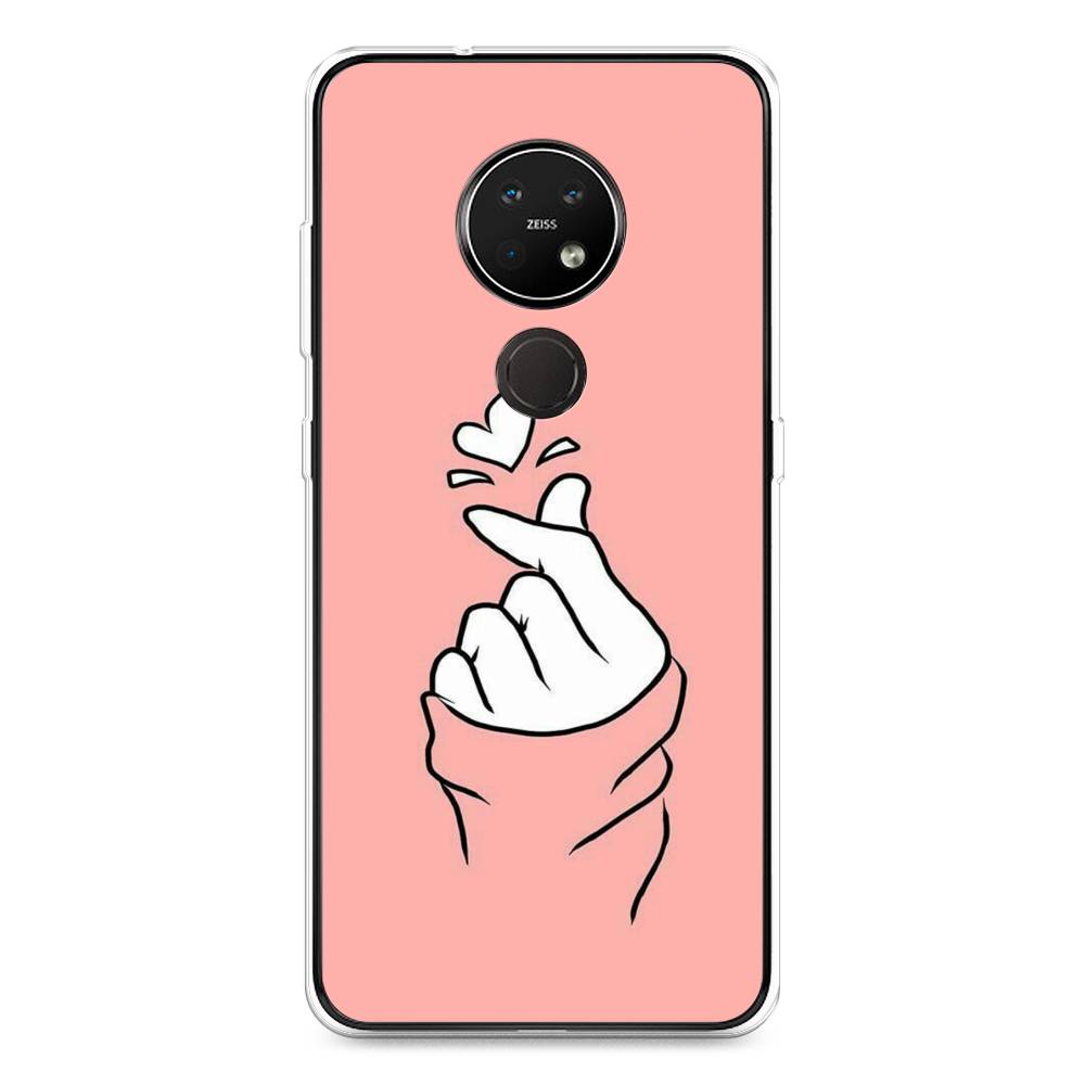 

Чехол Awog на Nokia 6.2 / Нокиа 6.2 "Любовь-щелк", Оранжевый, 123050-7