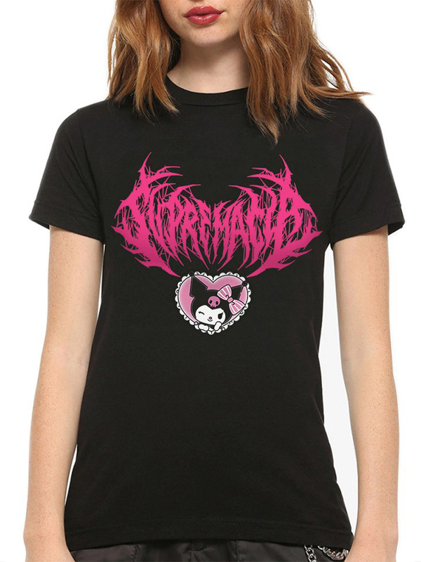 

Футболка женская Dream Shirts Куроми и Мелоди / Hello Kitty / Аниме черная 2XL, Куроми и Мелоди / Хеллоу Китти / Hello Kitty / Аниме