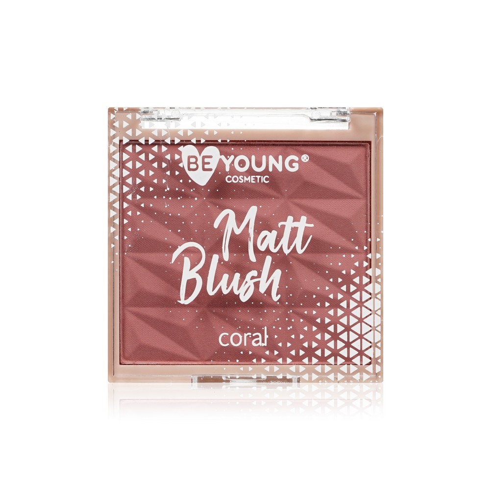 Румяна для лица BeYoung Matt Blush Coral 6,5г