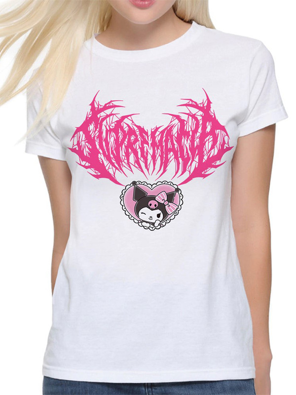 

Футболка женская Dream Shirts Куроми и Мелоди / Хеллоу Китти / Hello Kitty / Аниме белая M, Куроми и Мелоди / Хеллоу Китти / Hello Kitty / Аниме