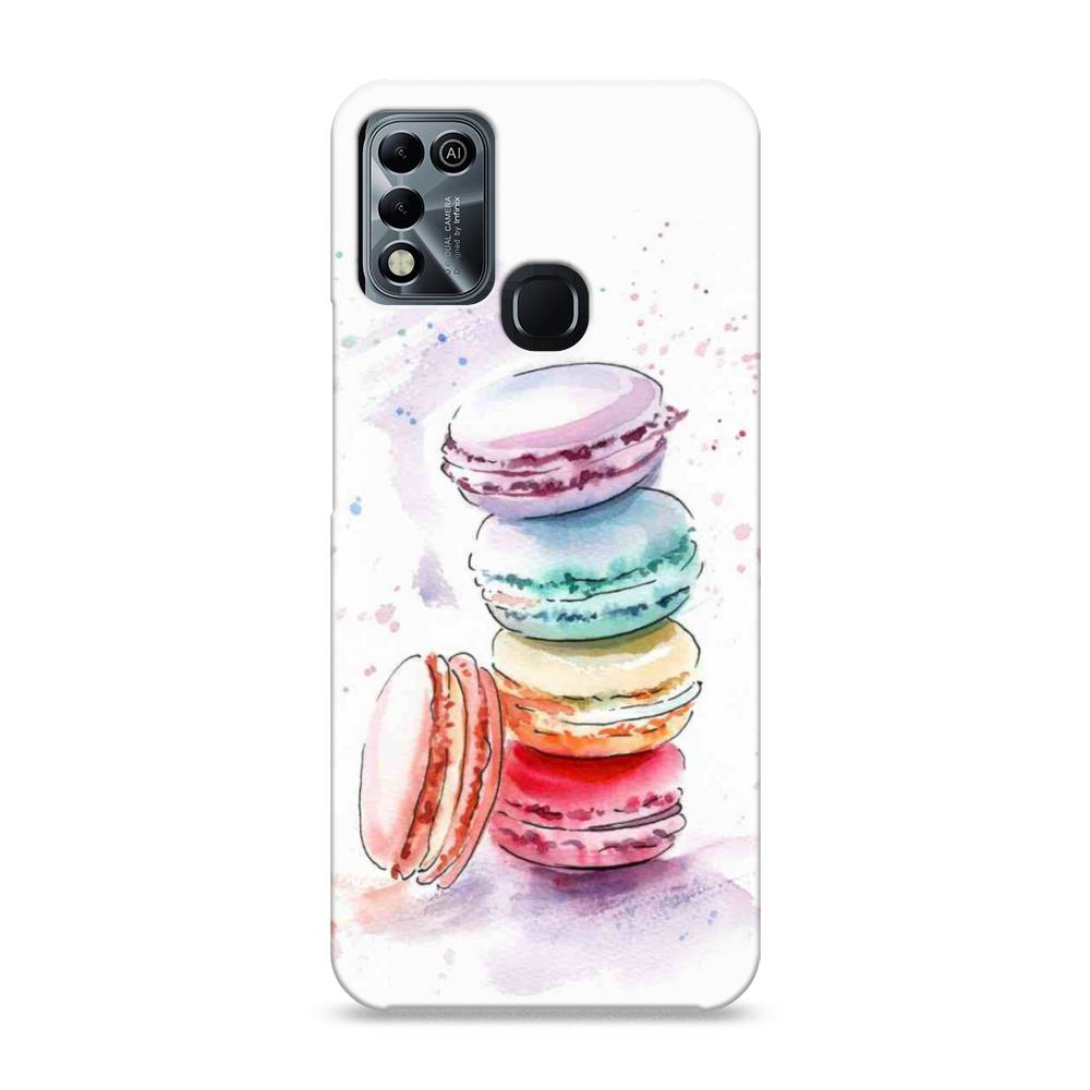 

Пластиковый чехол "Пирамидка макарони 2" на Infinix HOT 11 Play, 3100820-7