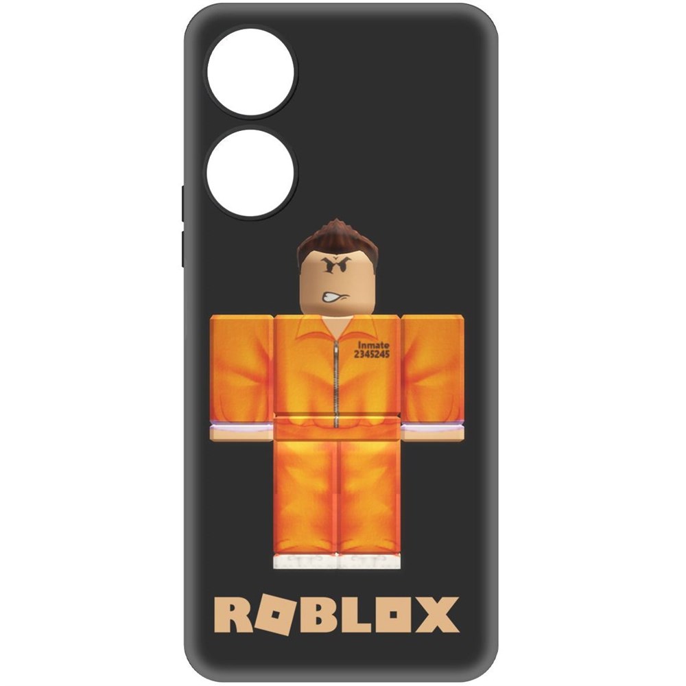 

Чехол-накладка Krutoff Soft Case Roblox-Заключенный для Honor X5 Plus черный