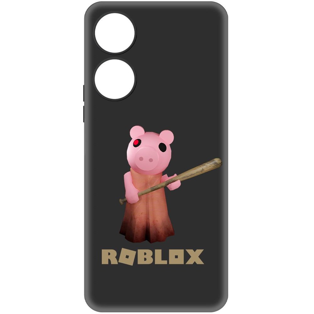

Чехол-накладка Krutoff Soft Case Roblox-Пигги для Honor X5 Plus черный