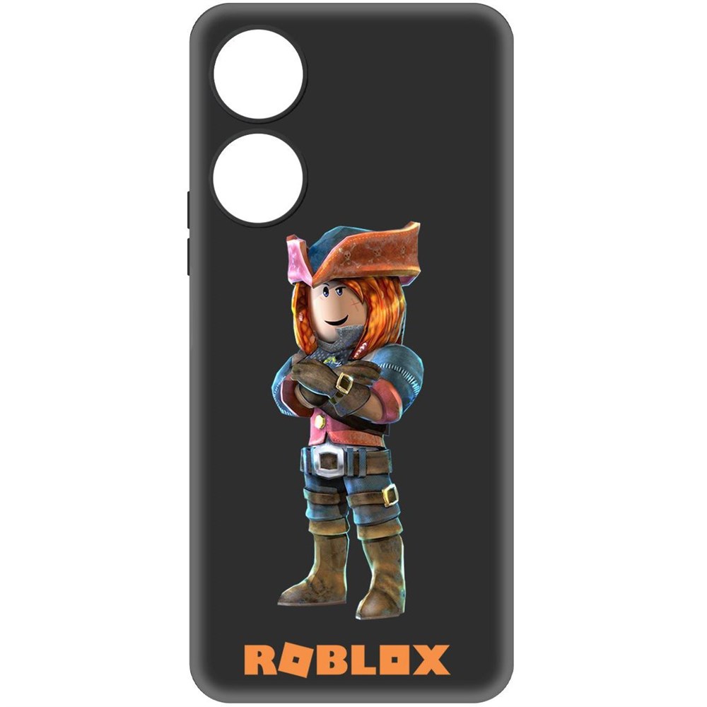 

Чехол-накладка Krutoff Soft Case Roblox-Эзебель для Honor X5 Plus черный