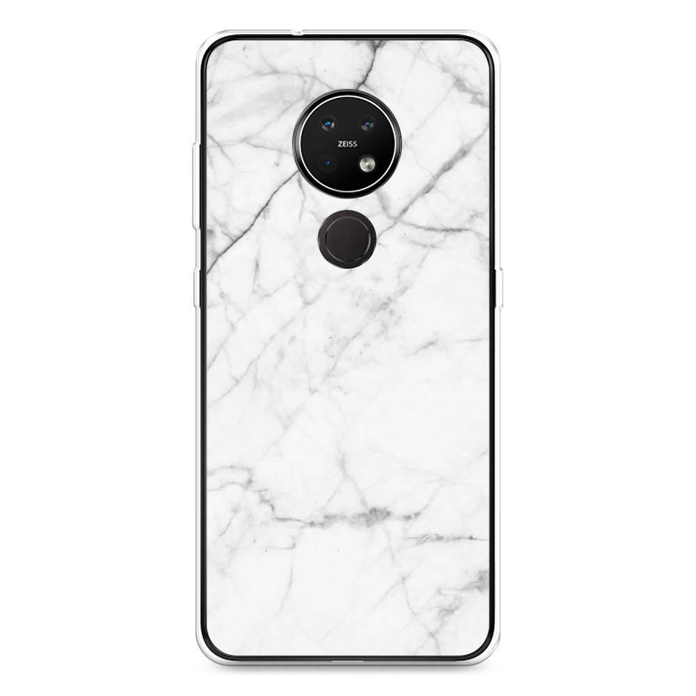 

Чехол Awog на Nokia 6.2 / Нокиа 6.2 "Светлый мрамор", Серый, 123050-3