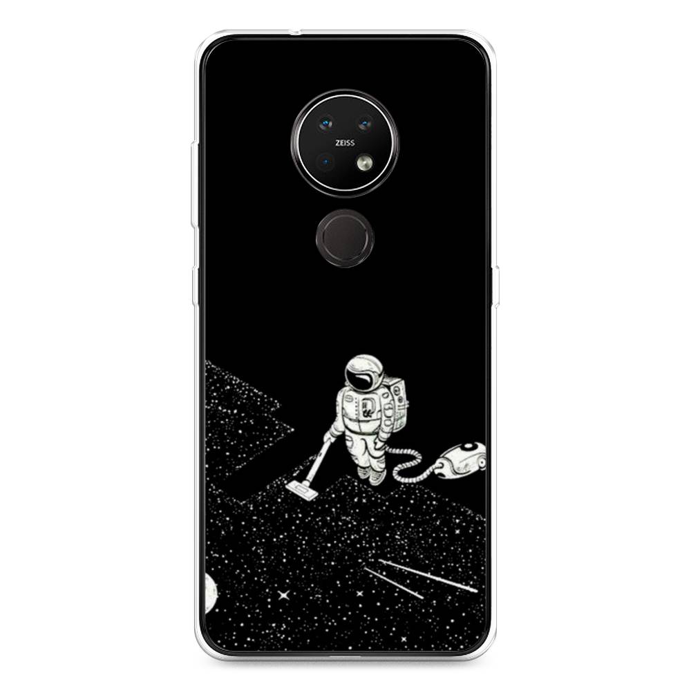 фото Чехол awog "космонавт с пылесосом" для nokia 6.2