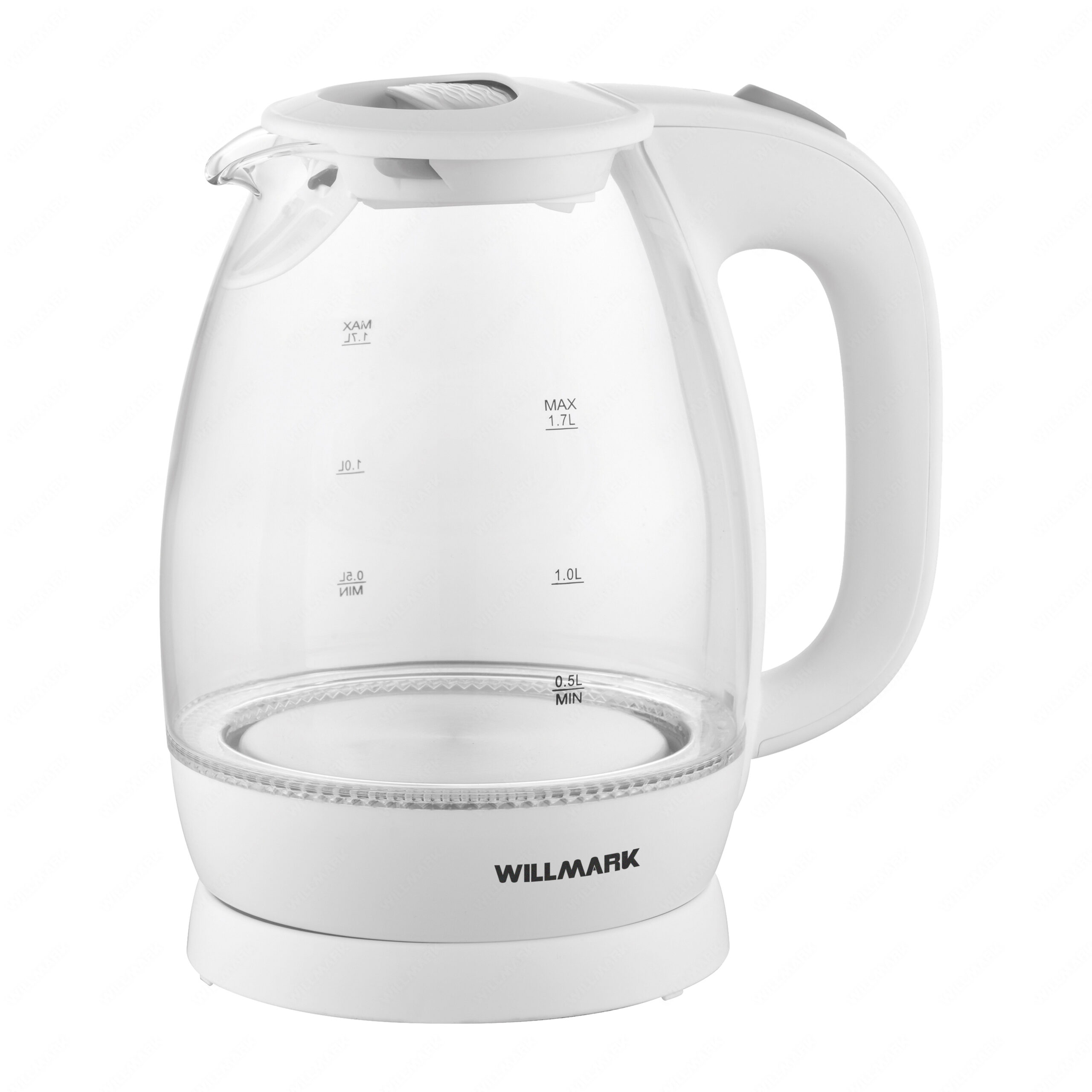 

Чайник электрический WILLMARK WEK-1705GW 1.7 л белый, WEK-1705GW