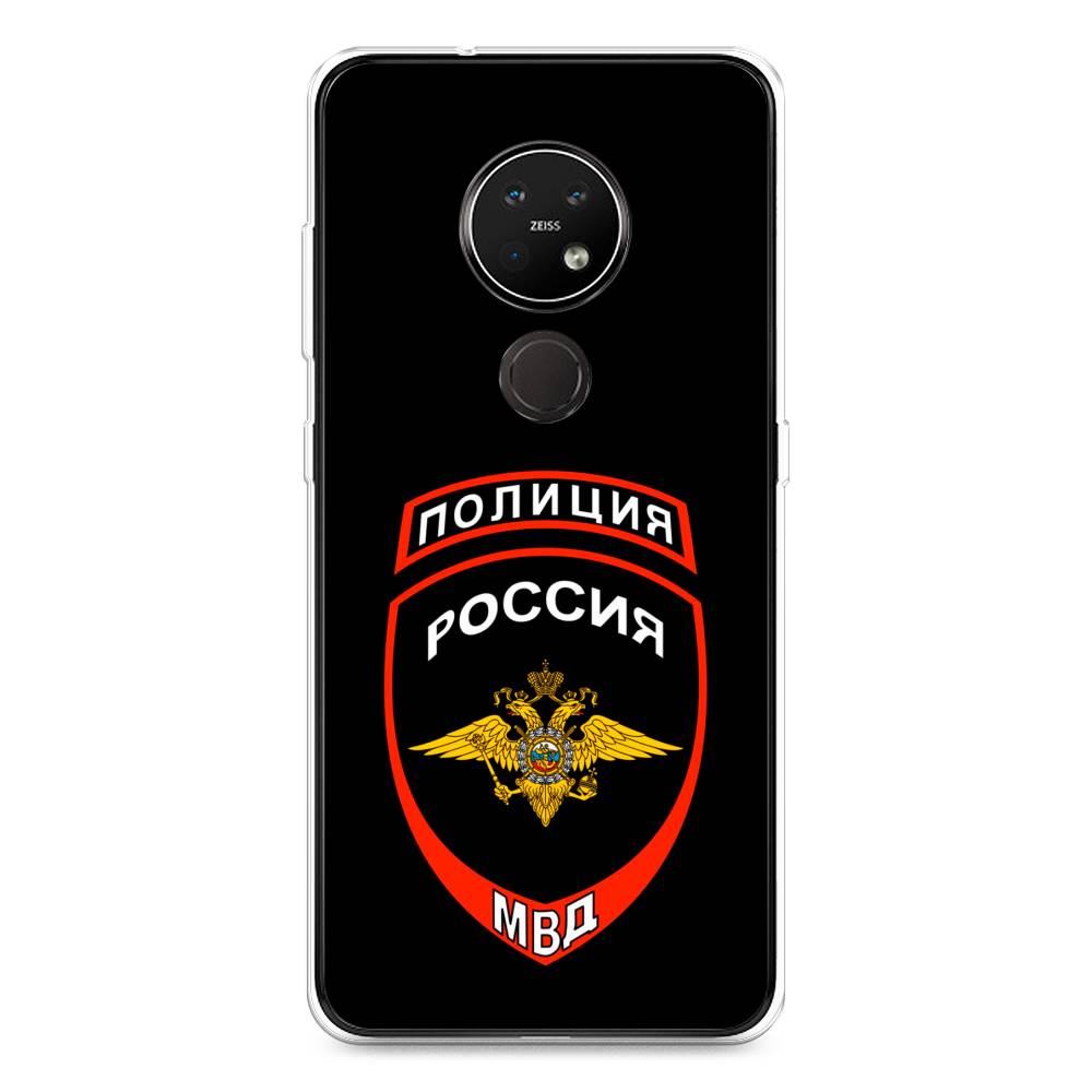 

Чехол Awog на Nokia 6.2 / Нокиа 6.2 "Полиция шеврон", Черный;красный;белый, 123050-5