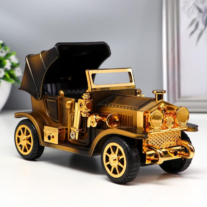 

Сувенир музыкальный механический "Кабриолет", двигается 20х8,5х12,5 см, Коричневый