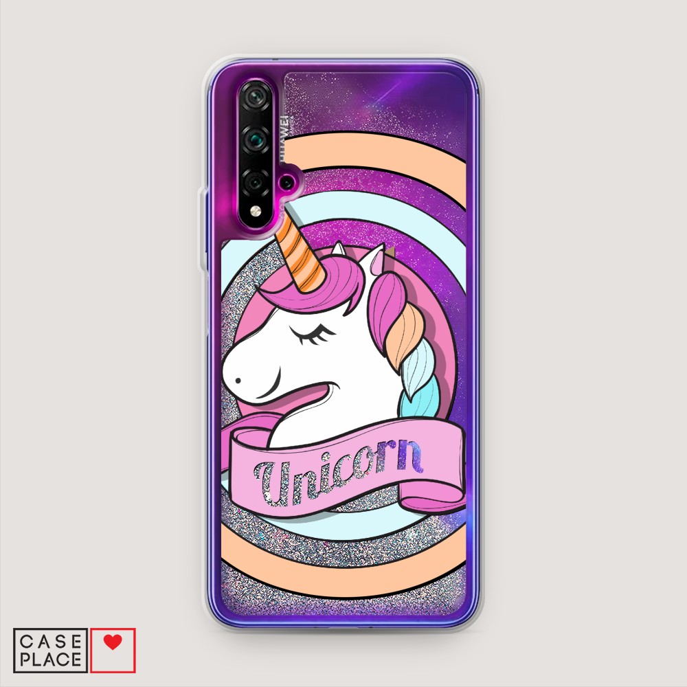 

Чехол Awog на Honor 20/Huawei Nova 5T "Unicorn зефирный", Разноцветный, 610591-1