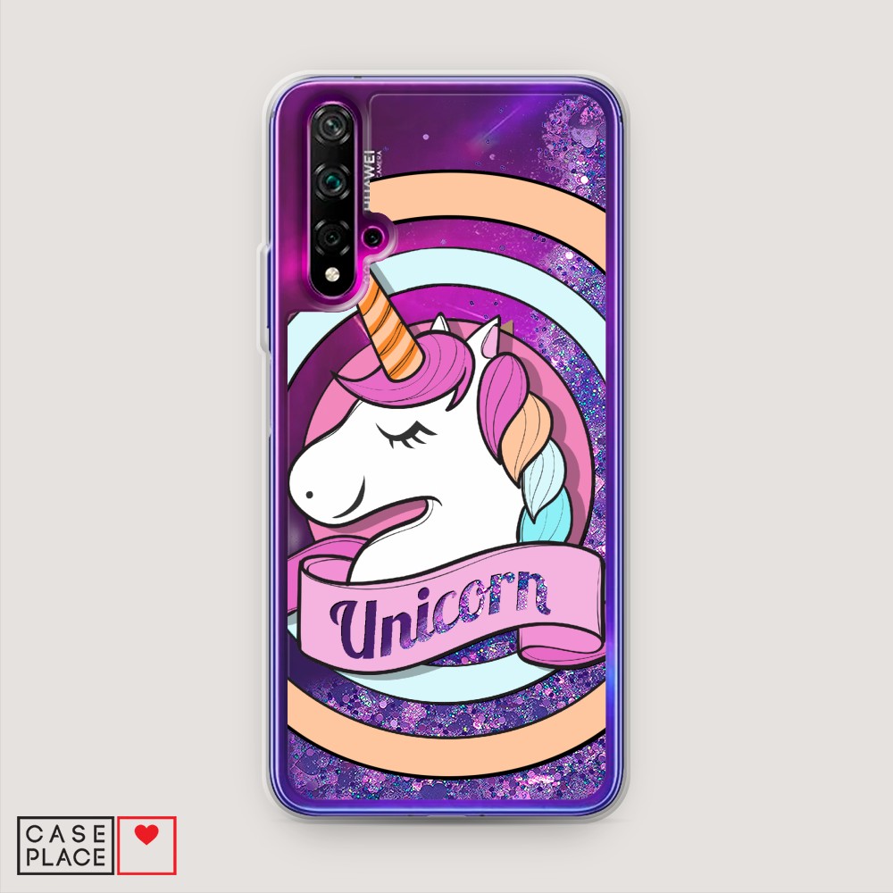 

Чехол Awog на Honor 20/Huawei Nova 5T "Unicorn зефирный", Разноцветный, 610592-1