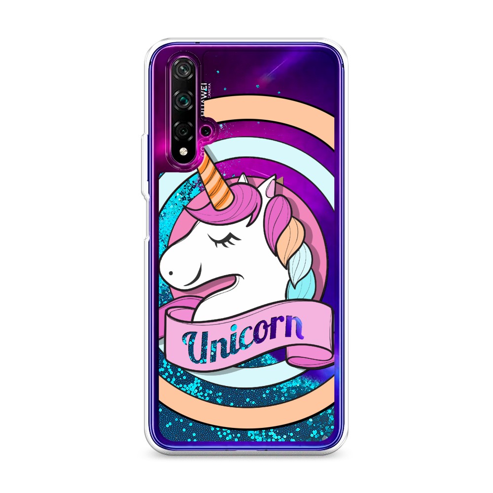 

Чехол Awog на Honor 20/Huawei Nova 5T "Unicorn зефирный", Разноцветный, 610593-1