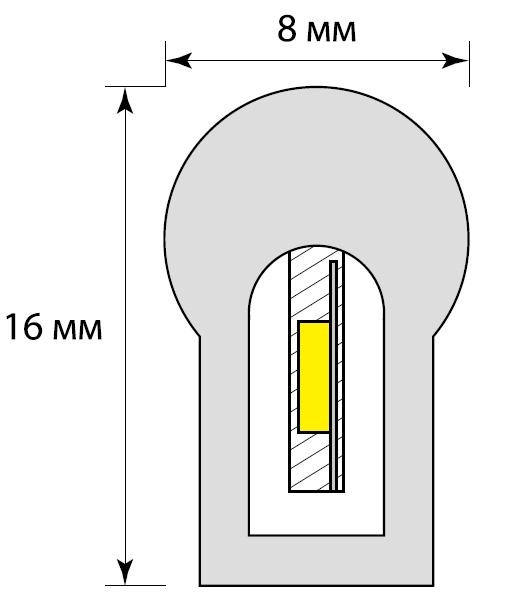 

Светодиодная лента Uniel Uls-n21-2835-120led-m 185116 50м белый холодный, ULS-N21-2835-120LED-m
