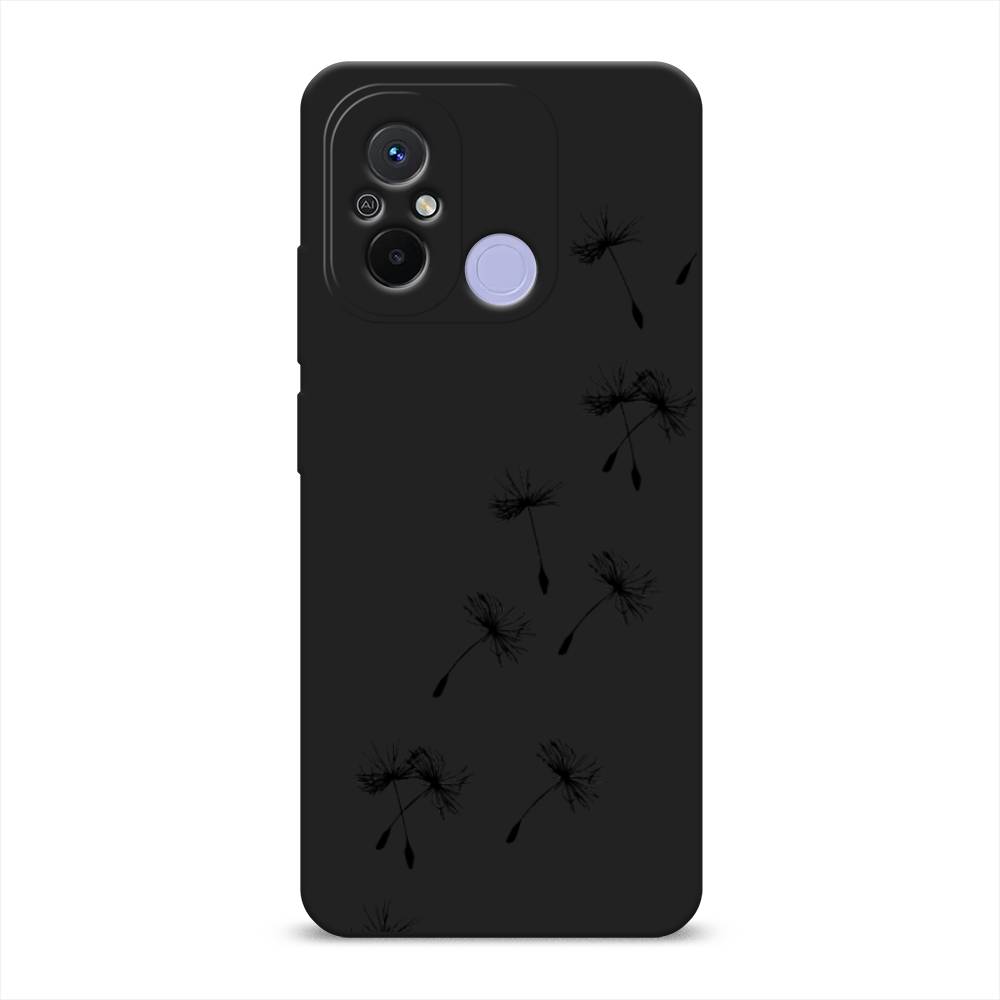 

Чехол Awog на Redmi 12C "Летящие одуванчики", Черный, 318252-1