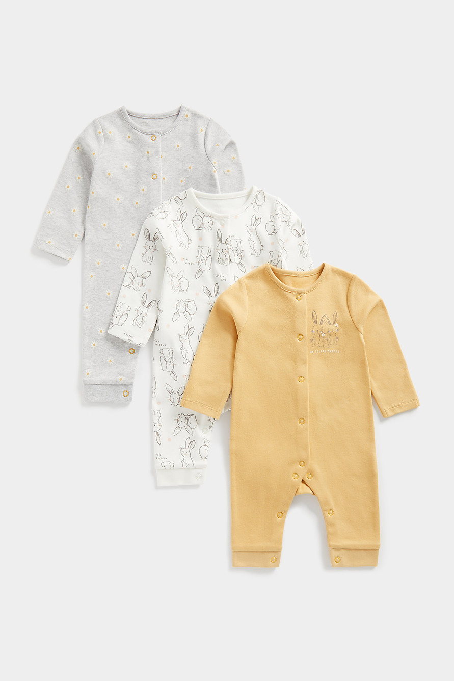 Комбинезон детский Mothercare MC-CB284, мультиколор, 74, 3 шт