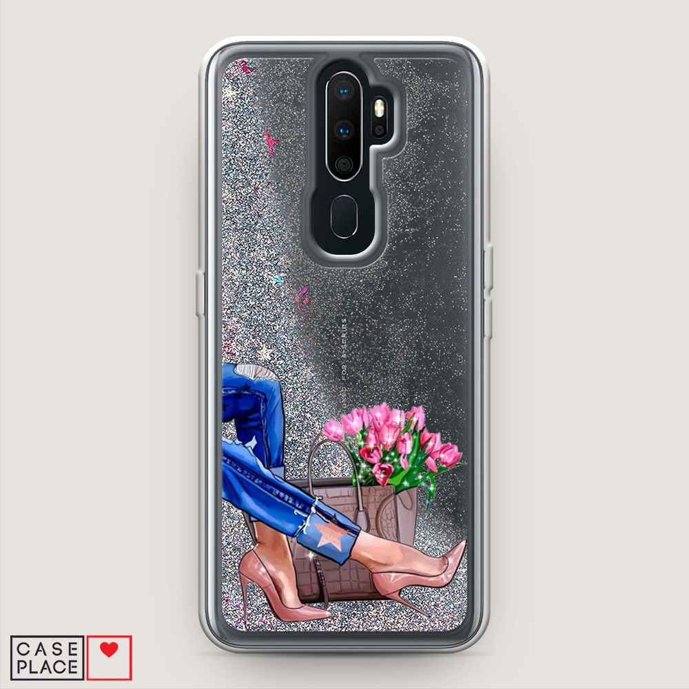 

Чехол Awog на Oppo A5 (2020) "Каблучки", Разноцветный, 251391-1