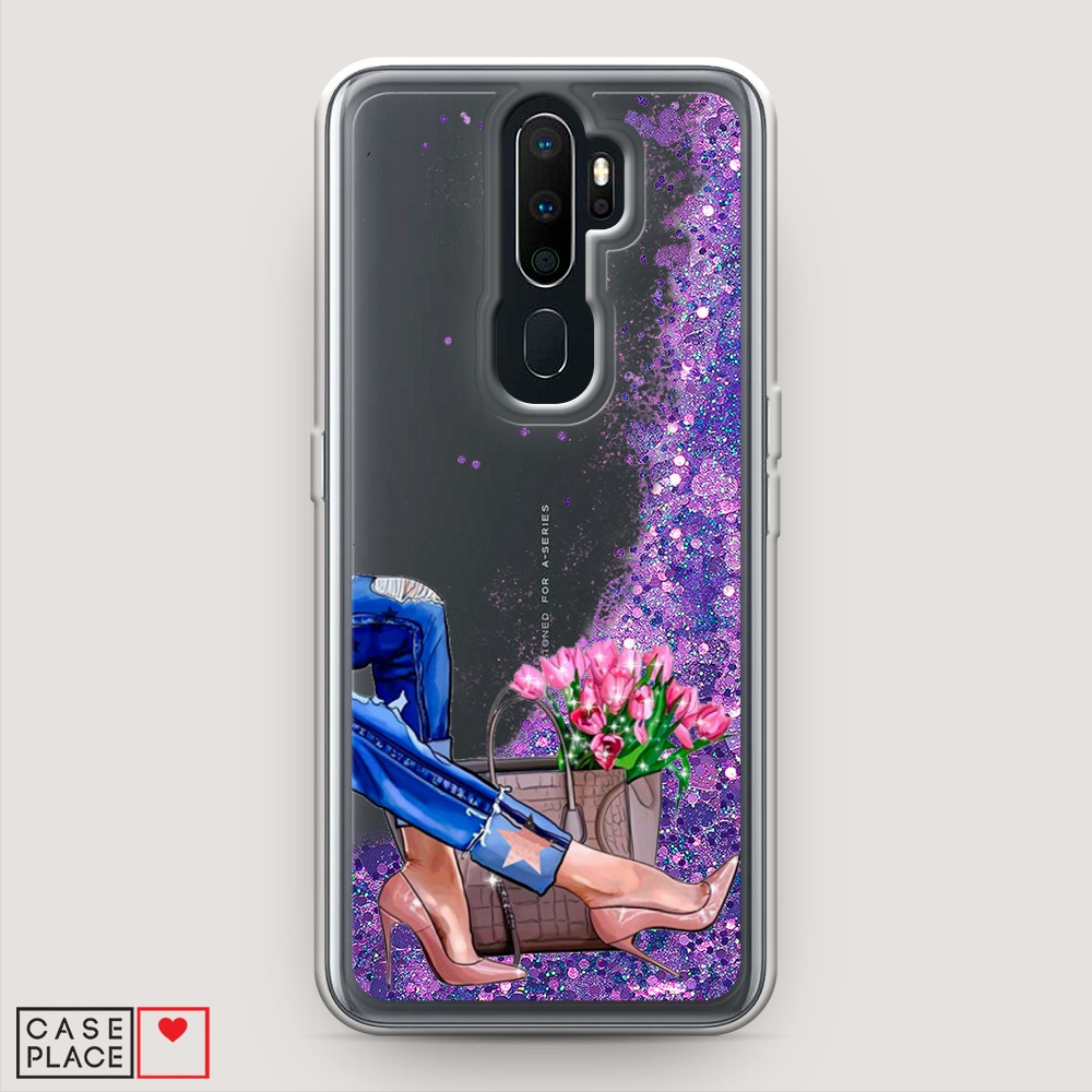 

Чехол Awog на Oppo A5/A9 2020 "Каблучки", Разноцветный, 251392-1