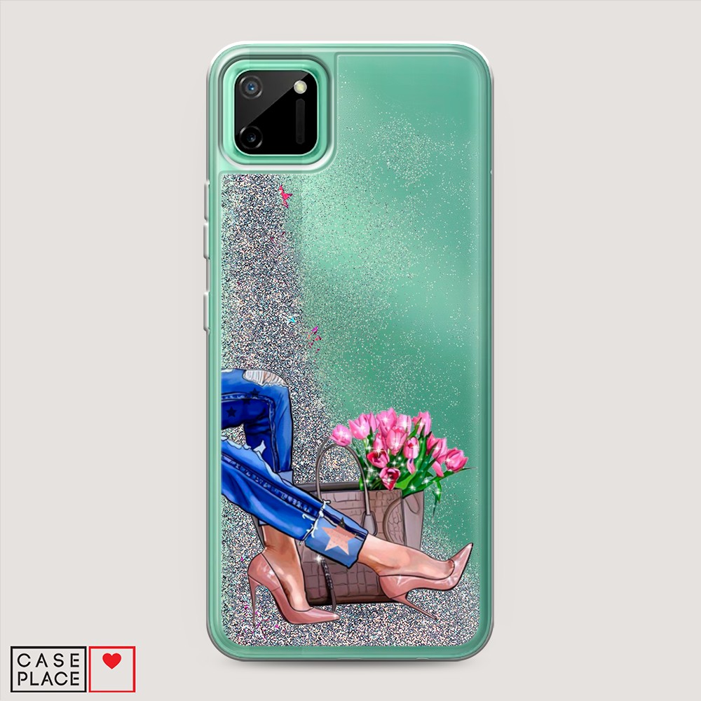 

Чехол Awog на Realme C11 2020 "Каблучки", Разноцветный, 253891-1