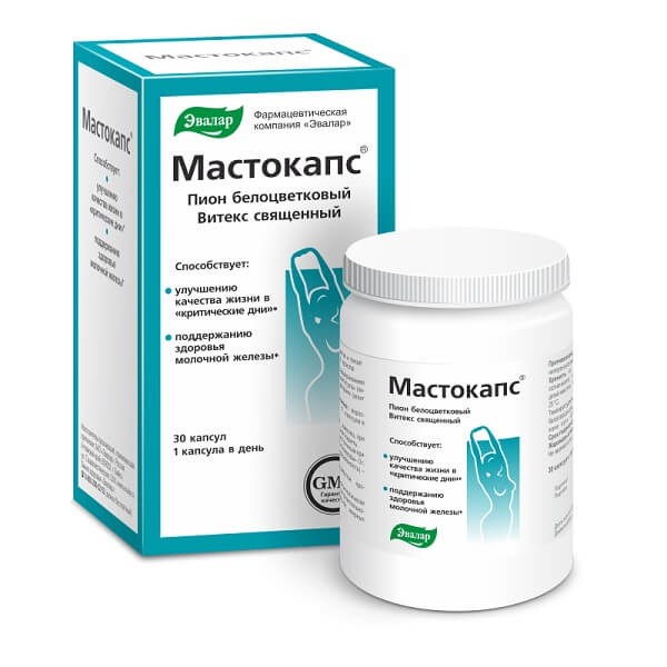 

Мастокапс капсулы 200мг 30 шт.