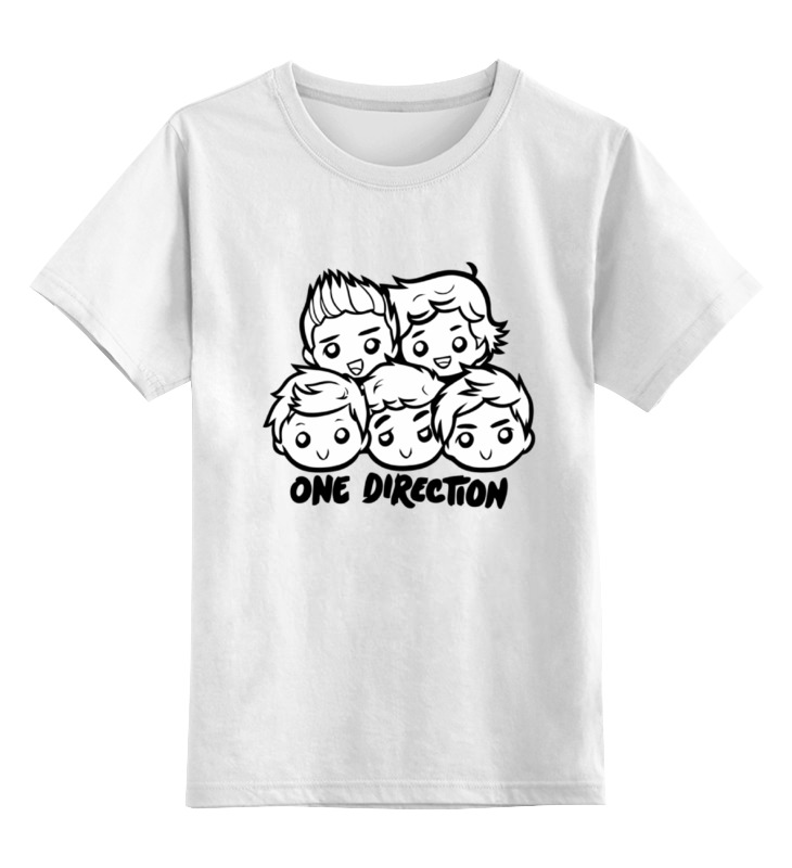 

Футболка детская Printio One direction цв. белый р. 128, One direction