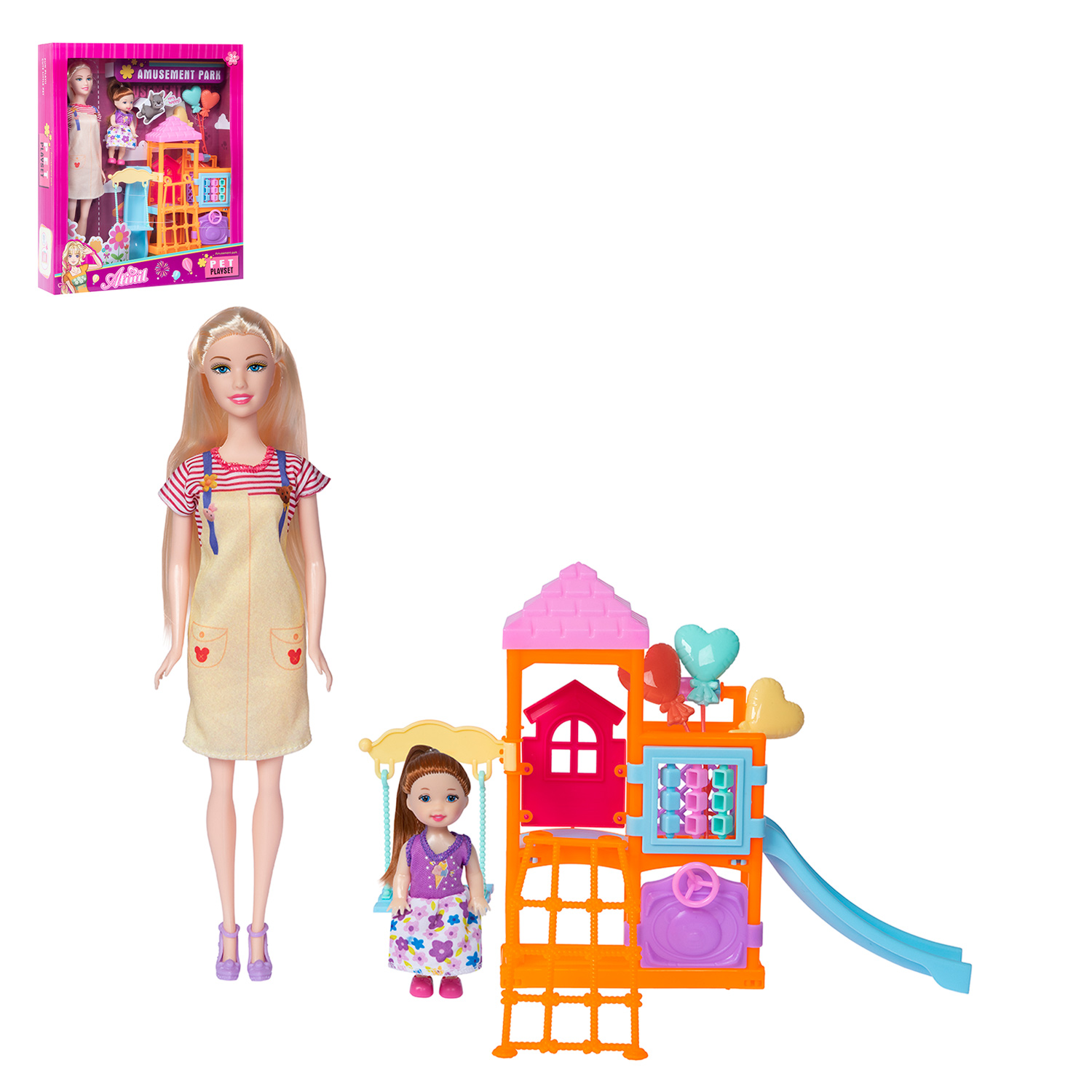 Кукла Amore Bello модельная, на игровой площадке, аксессуары, JB0211322