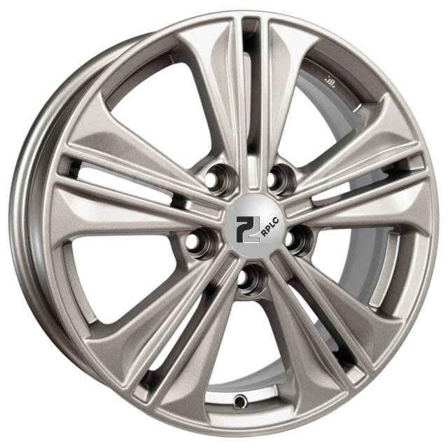 

Колесный диск Rplc-Wheels Hy106 S 6x16/5x114.3 ET43 D67.1, Серебристый