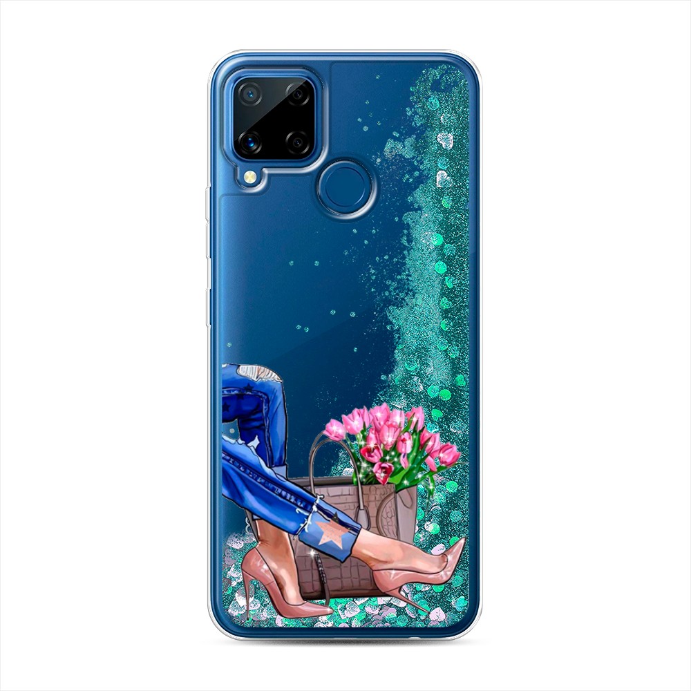

Чехол Awog на Realme C15 "Каблучки", 255095-1