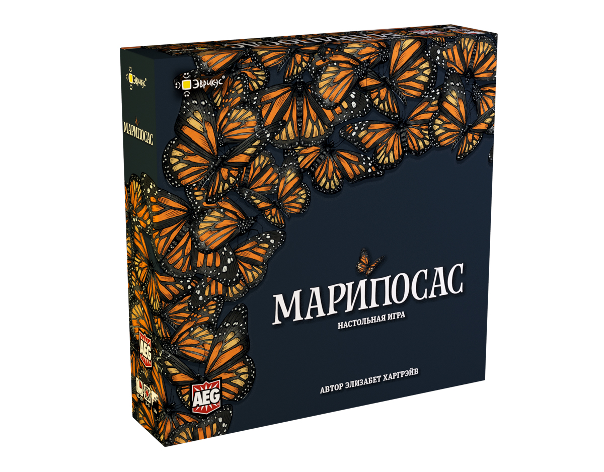 Настольная игра Эврикус Марипосас PG-17333 игра конструктор объемная картина бабочки сделай сам