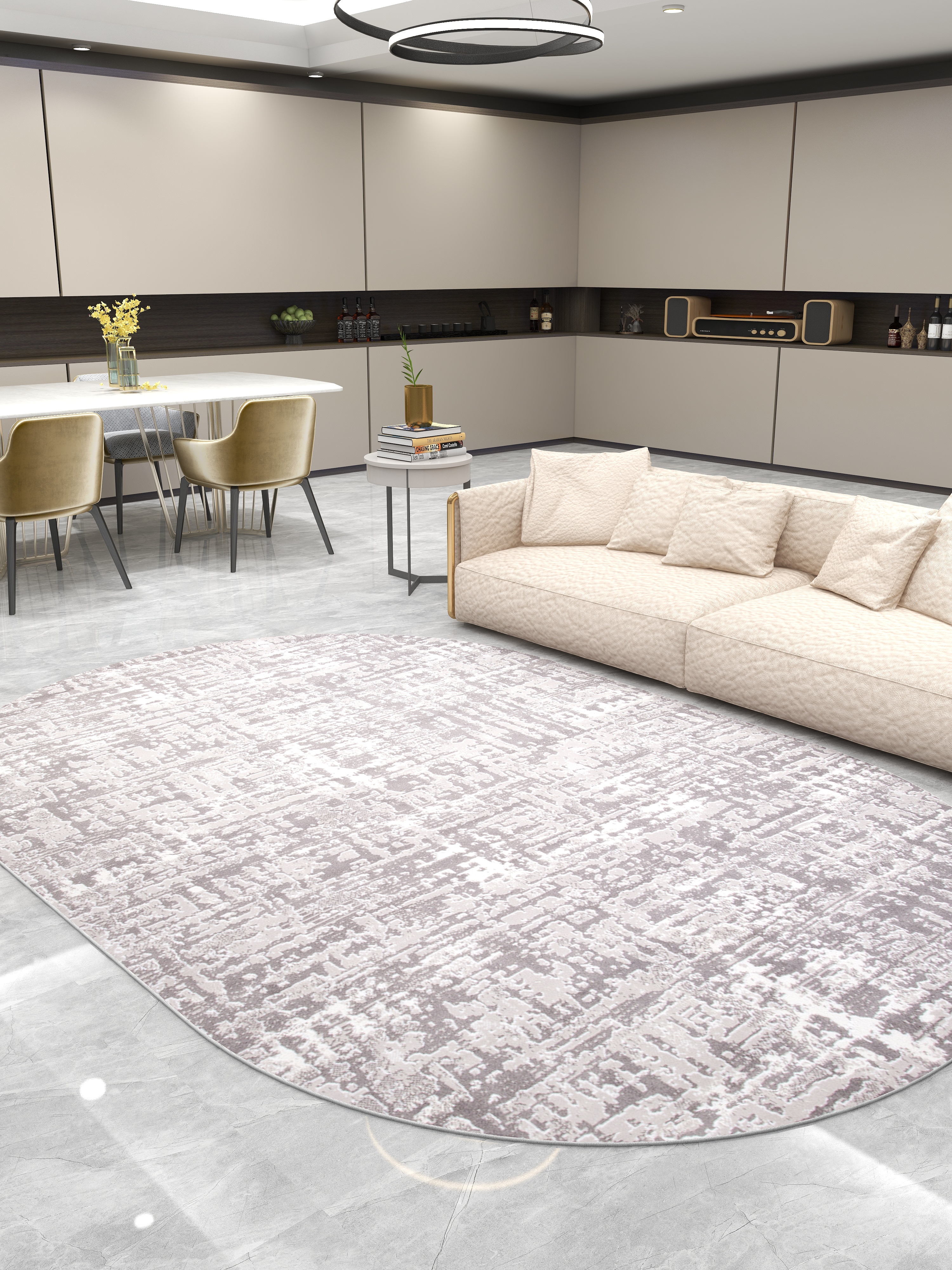 фото Ковер российский akts 150x220 см темно-серый