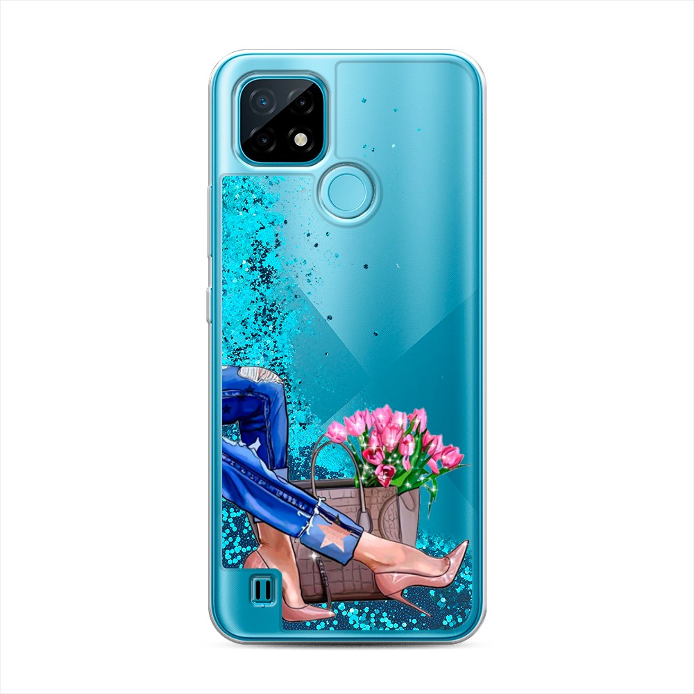

Чехол Awog на Realme C21 "Каблучки", Разноцветный, 254993-1